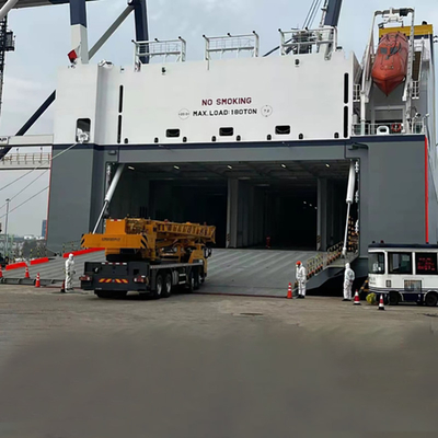 จากจีนไปไทย รอลล์บน รอลล์ออฟ การขนส่ง / Ro Ro Cargo Ship บ้านต่อบ้าน