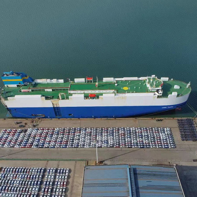 จากจีนไปไทย รอลล์บน รอลล์ออฟ การขนส่ง / Ro Ro Cargo Ship บ้านต่อบ้าน